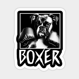 Boxer Dog - 2 Magnet