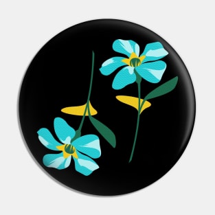 Floral Design Pin