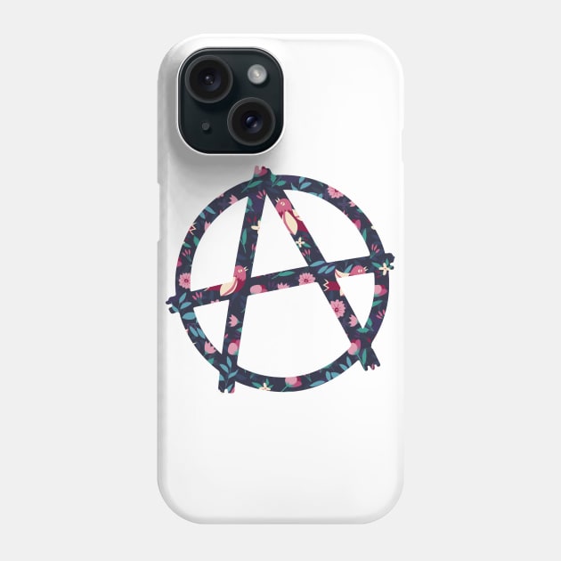 A flower anarchy Phone Case by imagination store