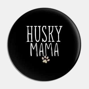 Husky Mama, Husky Mom Gifts Dog Lover Siberian Husky Mom Paw Pin