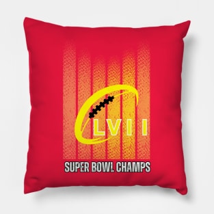 KANSAS CITY CHIEFS SUPER BOWL CHAMPIONS Pillow