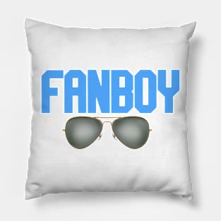 fanboy glasses Pillow