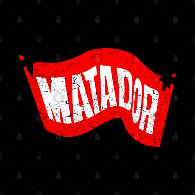 Vintage Matador Records Distressed by Ipung