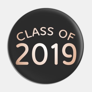 Graduating Class of 2019 | Front & Back Print Pin