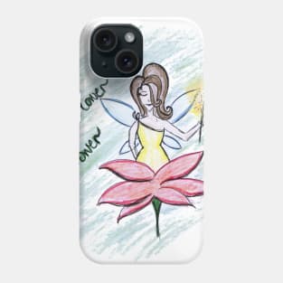 Fairy flower power Phone Case