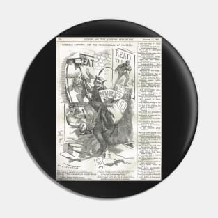 Jack the Ripper Punch Cartoon The pandemonium of posters  1888 Pin