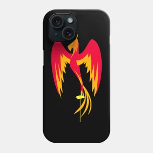 Perching Phoenix Philomeena Phone Case