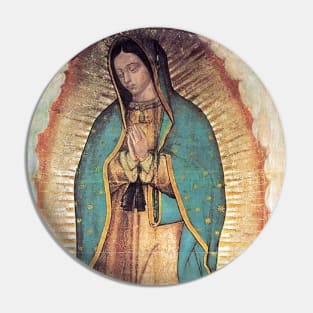 Original Picture of Our Lady of Guadalupe Pin