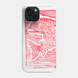 Fish Stamp Phone Case