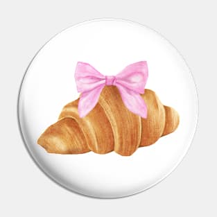 Coquette croissant Pin