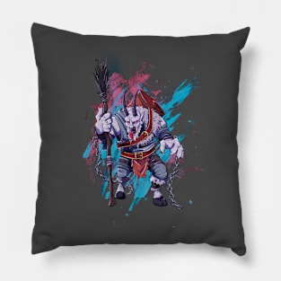 Krampus is Coming to the Town Pillow