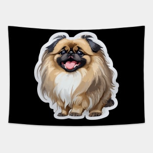 I love Pekingese Tapestry