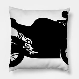 motorbike design bike  tshirt bike lovers love riding Pillow