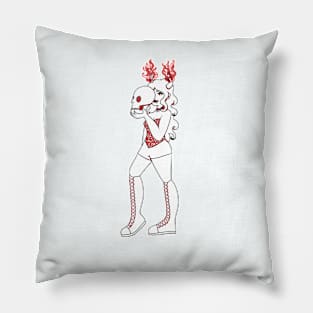 Cute Flame Demon Pillow