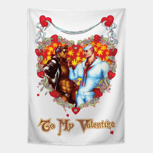 To My Valentine III Tapestry by a$$thetics