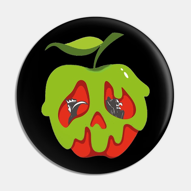 Poison Apple Pin by magicmirror