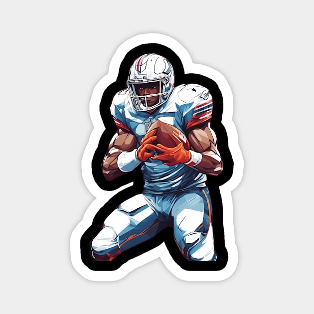 American Football Team Magnet by animegirlnft