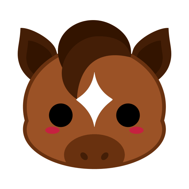 Cute Brown Pony by alien3287