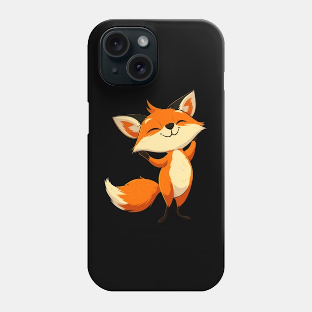 Mystified Dancing Fox Phone Case by Gorilla Animal