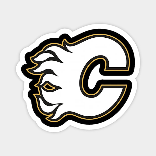 Calgary Flames Magnet by Jedistudios 