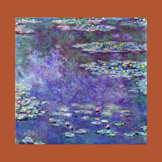 Waterlilies by Claude Monet by MasterpieceCafe