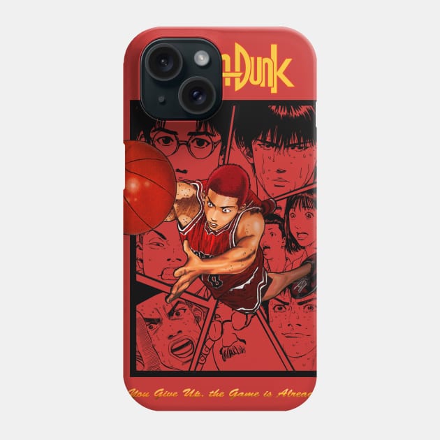 Hanamichi Sakuragi Phone Case by Atmo1st