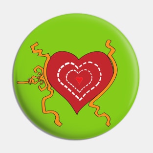 Growing Heart Pin