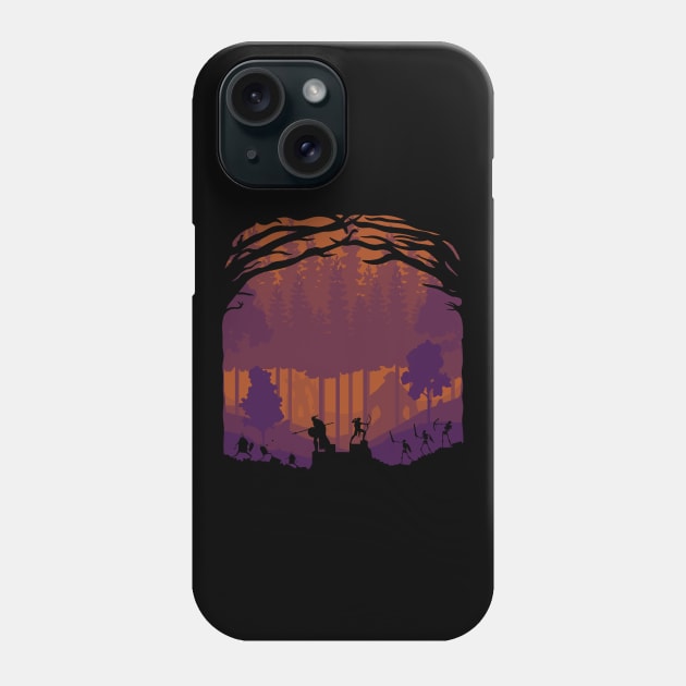 Battle of the Forest I Phone Case by LordNeckbeard