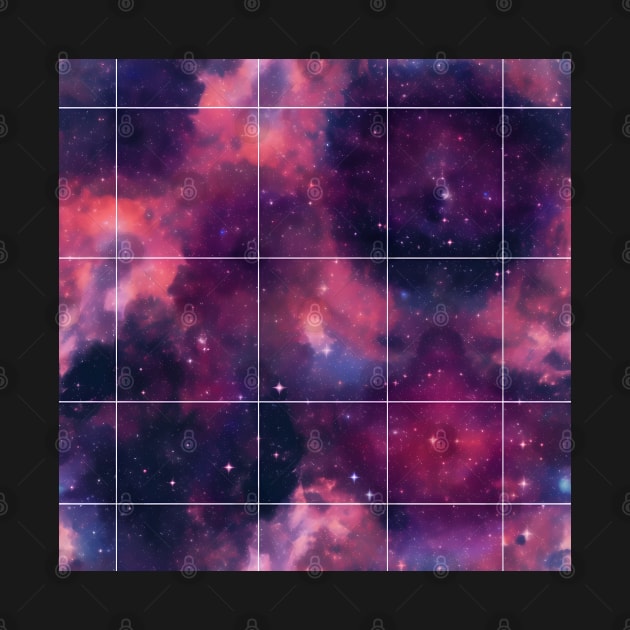 Eternal Void - Infinite Space Seamless Pattern by nelloryn