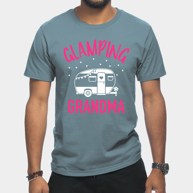 Discover Glamping grandma camping Caravan trailer - Camping - T-Shirt