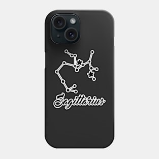 Sagittarius Zodiac Constellation Design Phone Case