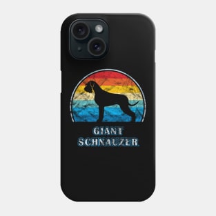 Giant Schnauzer Vintage Design Dog Phone Case