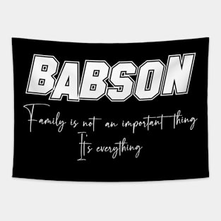 Babson Second Name, Babson Family Name, Babson Middle Name Tapestry