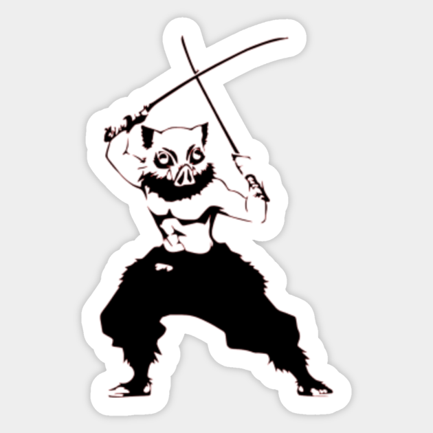 Inosuke Demon Slayer Anime Inosuke Demon Slayer Autocollant Teepublic Fr Inosuke Demon Slayer Anime Inosuke Demon Slayer Autocollant Teepublic Fr