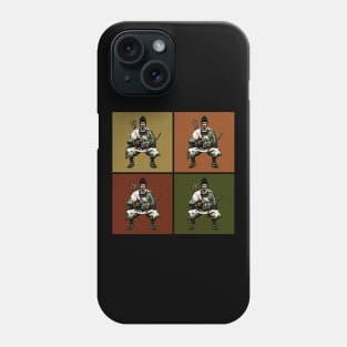 Bushido Pop Art Samurai Japanese Warrior Streetwear Vintage Retro 541 Phone Case