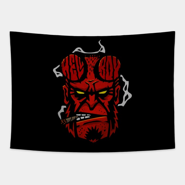 HELLBOY Tapestry by M4T 