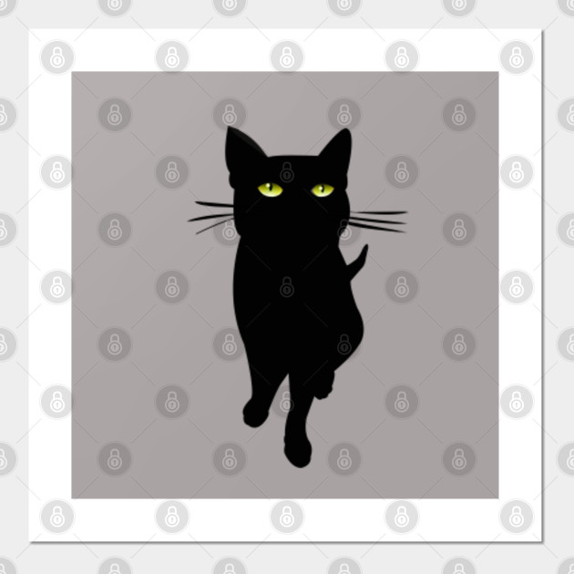 Abstract Cat Design Cat Posters And Art Prints Teepublic