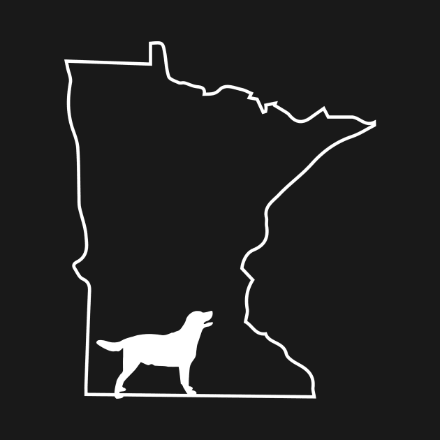 Labrador Retriever Minnesota Dog T-Shirt by karolynmarie