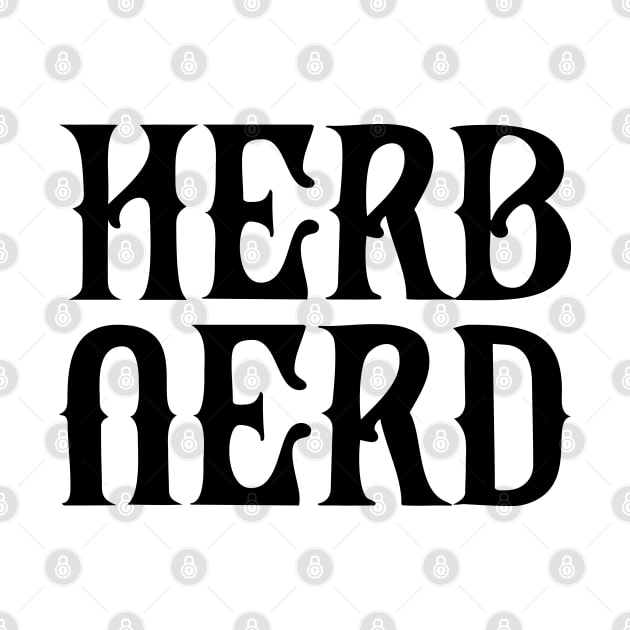 Herb Nerd by KC Happy Shop