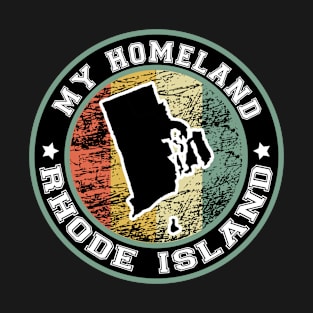 Homeland Rhode Island state USA vintage T-Shirt