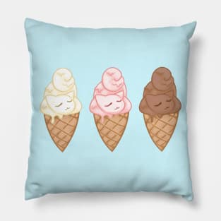 Nya-paw-litan icecream Pillow