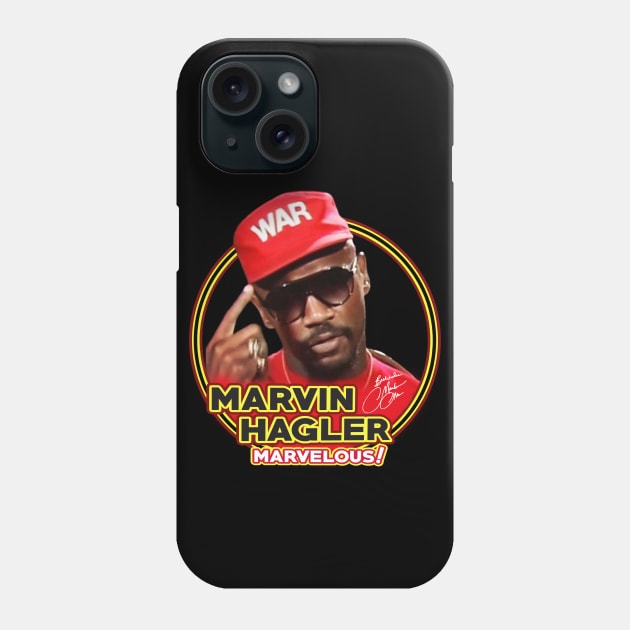 Marvin hagler Phone Case by Legacy BG