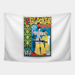 Vintage Travel Poster The Netherlands Blooker’s cacao Tapestry