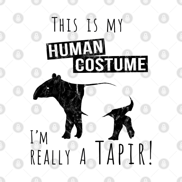This Is My Human Costume I Am Really A Tapir by SkizzenMonster
