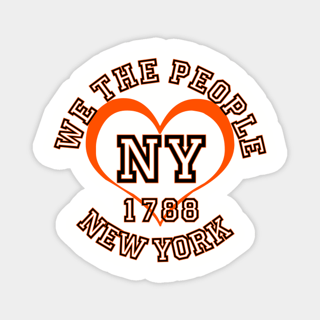 Show your New York pride: New York gifts and merchandise Magnet by Gate4Media