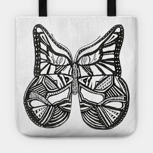 Abstract Butterfly Tote