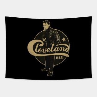 Vintage Cleveland Delinquent Tapestry