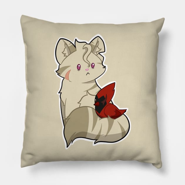 Hunter the Cat Pillow by dragonlord19