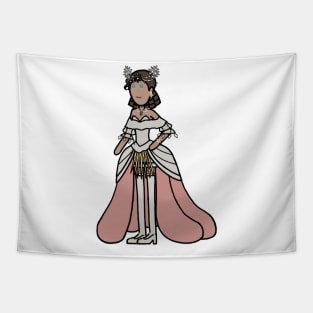 Lady Bella Cartoon Tapestry