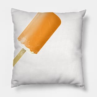 orange cream plain Pillow